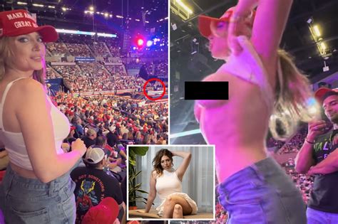 ava louise playboy|OnlyFans model flashes chest at Giants game after alleged request